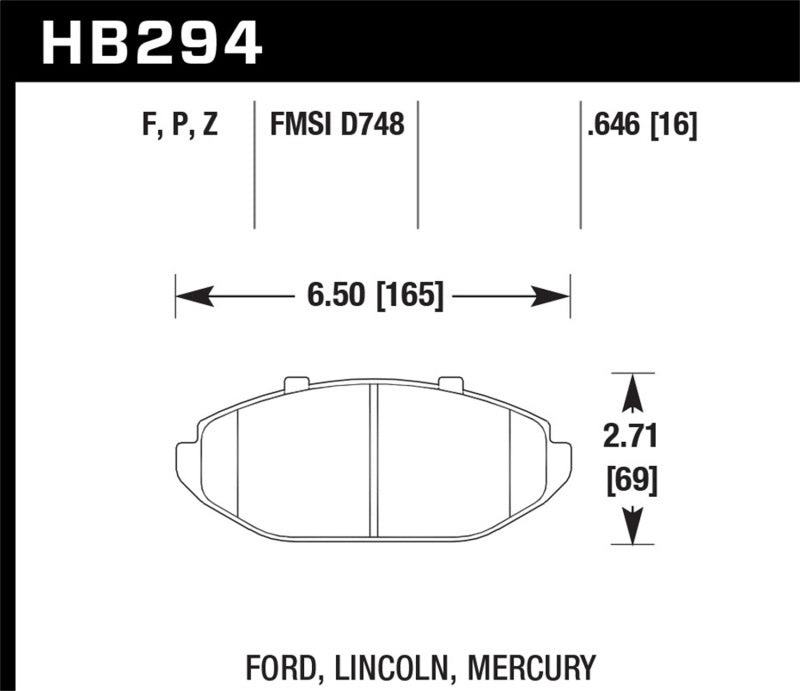 Hawk HPS Street Brake Pads