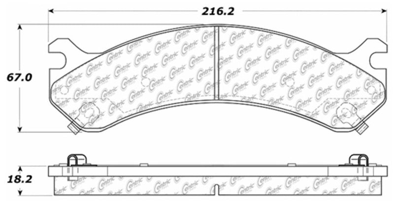 StopTech 09-20 Chevrolet Silverado 3500 / GMC Sierra 3500 Front Truck & SUV Brake Pad