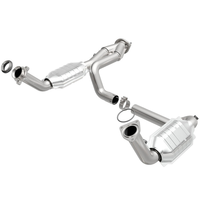 MagnaFlow Conv DF 02-06 Cadillac Truck. 8 5.3L Dual Conv. Y-Pipe Assy 2wd/Chevy Truck 99-07