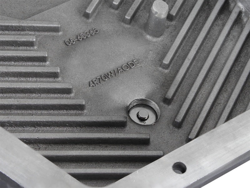 aFe Transmission Pan (Black); Ford Trucks 94-08 AODE