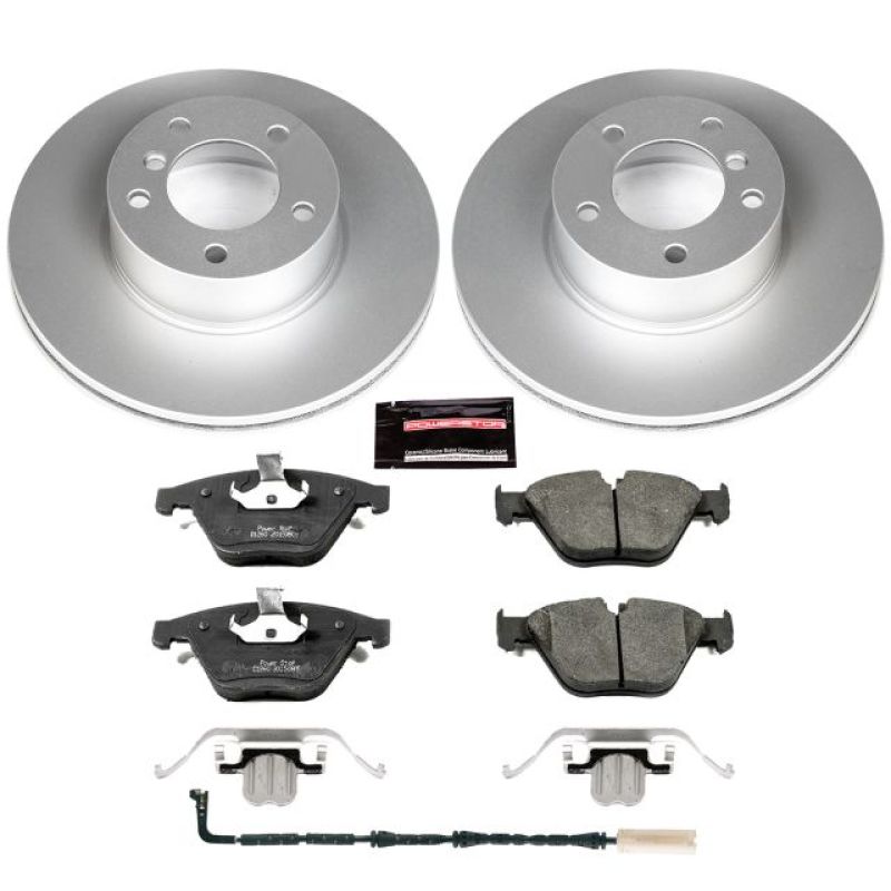 Power Stop 08-10 BMW 328i Front Z23 Evolution Sport Coated Brake Kit