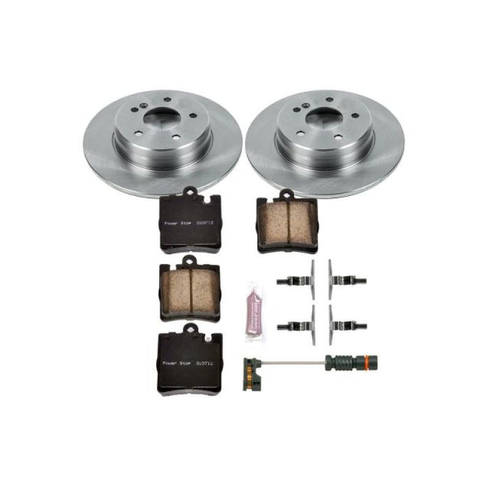 Power Stop 01-02 Mercedes-Benz E430 Rear Autospecialty Brake Kit