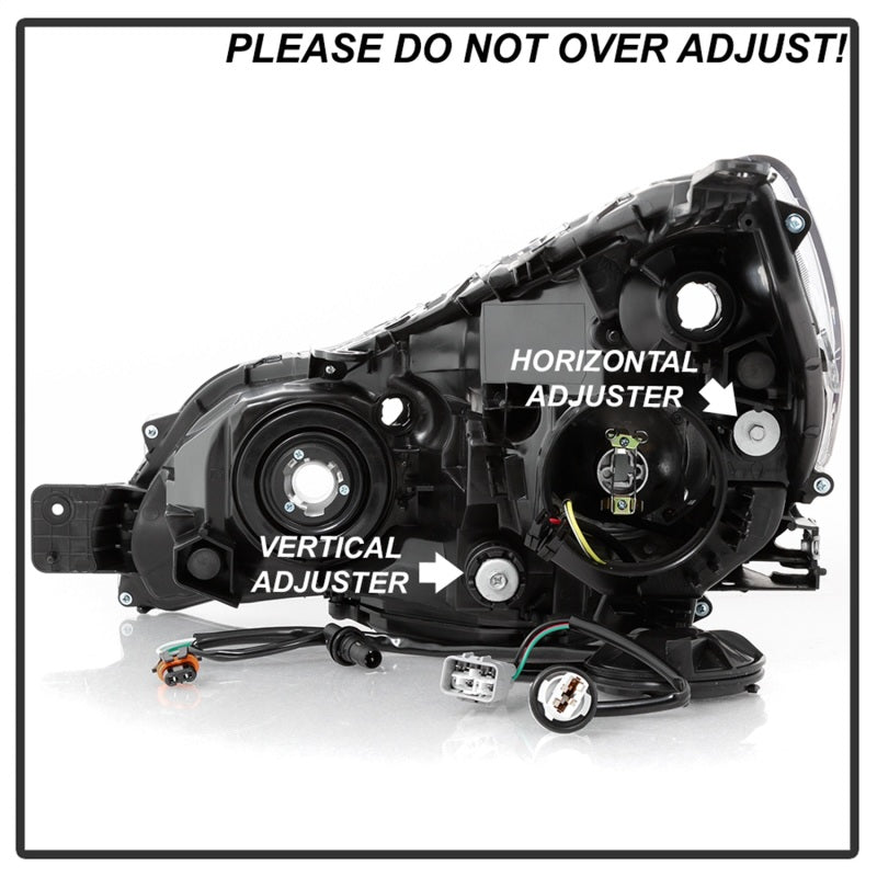 xTune 13-14 Subaru Legacy/Outback OEM Style Headlights-Black (HD-JH-SLEG13-AM-BK)