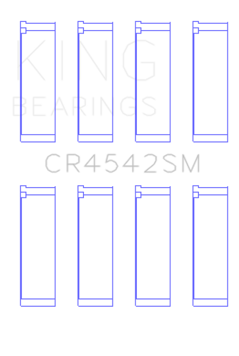 King Honda K-Series (Except A3) 16v 2.0L / 2.3L / 2.4L Connecting Rod Bearing Set (Set of 4)