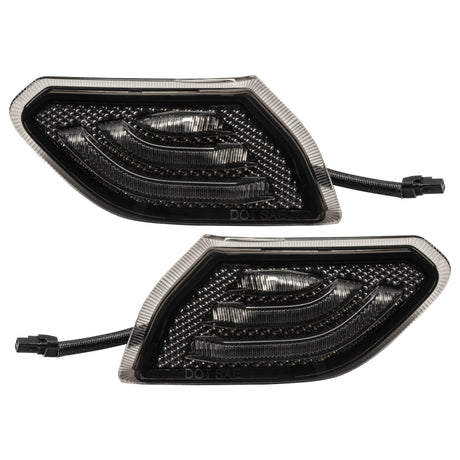 Oracle Jeep Wrangler JL Smoked Lens LED Front Sidemarkers