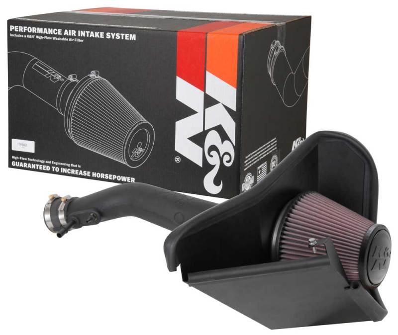 K&N 63 Series AirCharger Performance Intake 17-18 Ford Edge L4-2.0L F/I