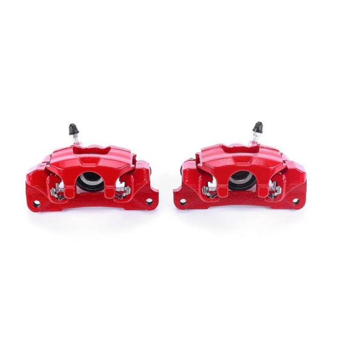 Power Stop 00-01 Lexus ES300 Rear Red Calipers w/Brackets - Pair