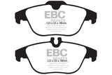 EBC 13-16 Mercedes-Benz GLK250 2.1 Twin TD Greenstuff Rear Brake Pads