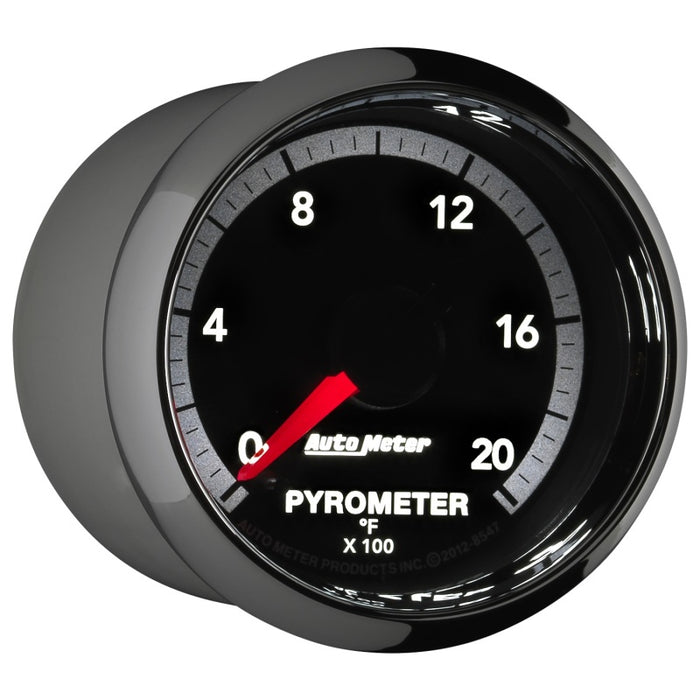 Autometer Gen4 Dodge Factory Match 52.4mm Full Sweep Electronic 0-2000 Deg F EGT/Pyrometer Gauge