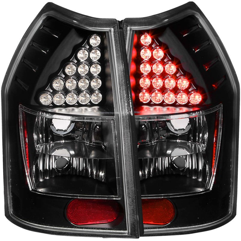 ANZO 2005-2008 Dodge Magnum LED Taillights Black