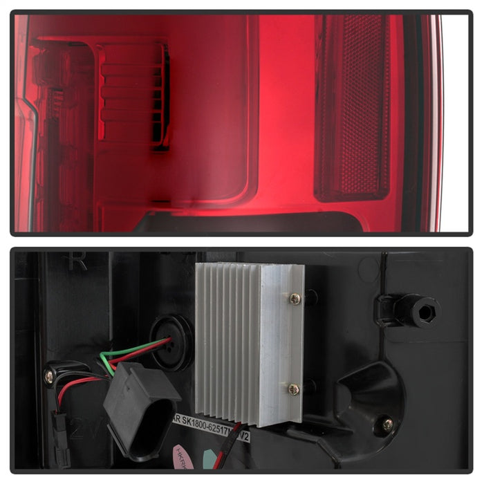 Spyder 17-18 Ford F-250 Super Duty (Excl LED Models) LED Tail Lights -Red Clr (ALT-YD-FS17-LED-RC)