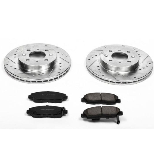 Power Stop 96-05 Honda Civic Front Z23 Evolution Sport Brake Kit