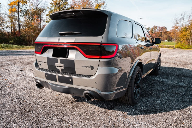 Corsa 2021-2025 Dodge Durango SRT Hellcat Cat-Back 2.75in Dual Rear Exit Sport 4.5in Black PVD Tips