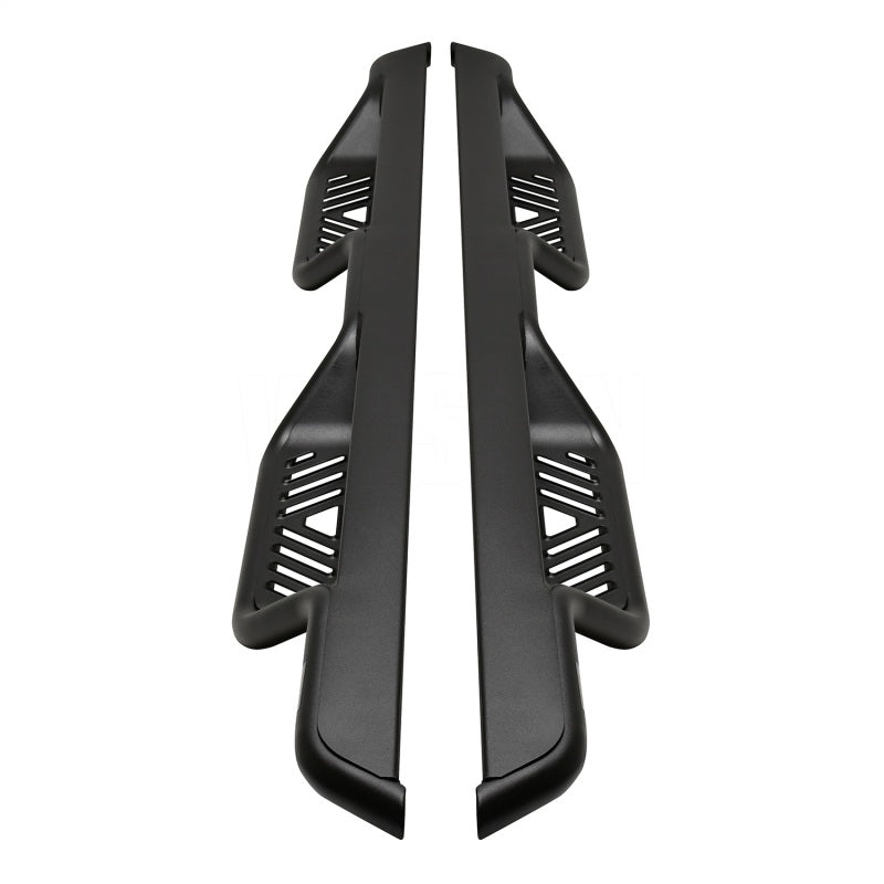 Westin 05-22 Toyota Tacoma Double Cab Outlaw Drop Nerf Step Bars - Black