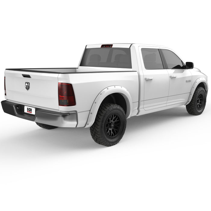 EGR 09+ Dodge Ram LD Bolt-On Look Color Match Fender Flares - Set - Bright White