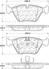 StopTech Performance 06-09 BMW M3/Z4 (E86/E89) Front Brake Pads