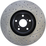 StopTech 14 Lexus IS Slotted & Drilled Front Right Rotor