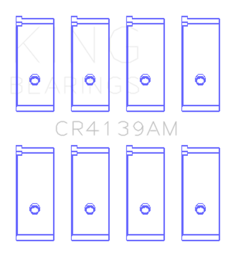 King Honda 91CI/1.5L D15A2/D15A3/D15B1/D15B2/D15B7/D15B8/D15Z1 Rod Bearing Set - Size STD