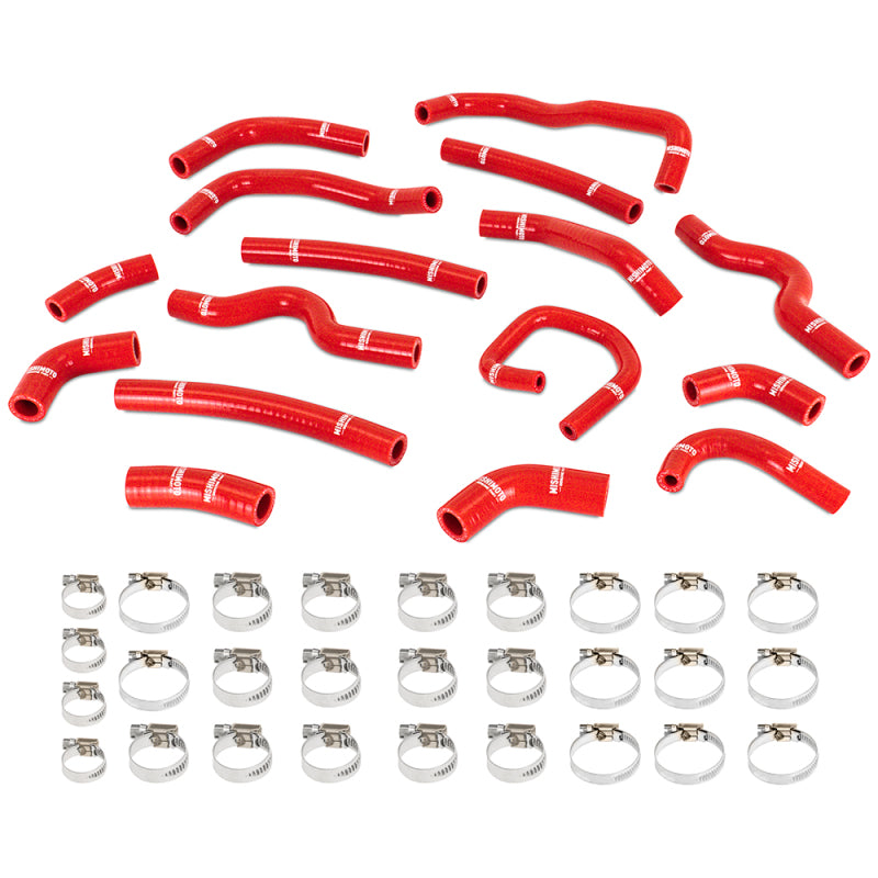 Mishimoto 98-07 Land Cruiser 4.7L V8 Silicone Heater Hose Kit - Red