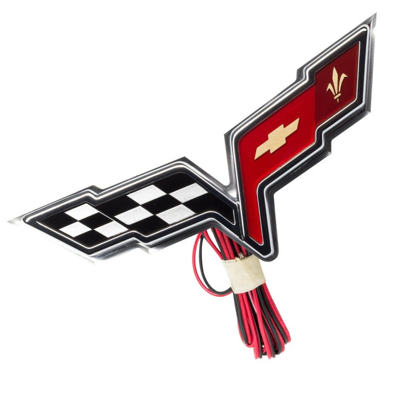 Oracle Chevrolet Corvette C6 Illuminated Emblem - Amber