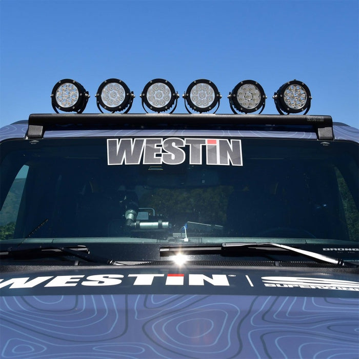 Westin 21-23 Ford Bronco (Excl. Bronco Sport) XTS Overhead Light Mount - Tex. Blk