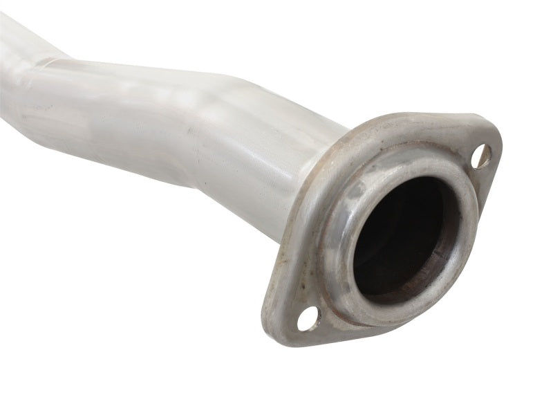 aFe MACHForce XP Exhaust 3in-3.5in SS Single Side Exit CB w/ Black Tips 15 Ford F150 V8 5.0L CC/SB