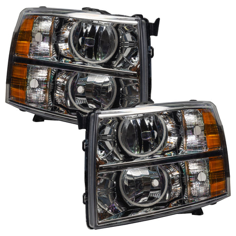 Oracle 07-13 Chevrolet Silverado SMD HL - Round Style - ColorSHIFT w/ 2.0 Controller