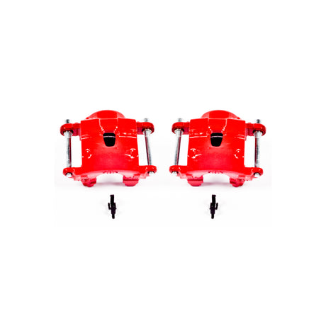Power Stop 78-85 Avanti II Front Red Calipers w/o Brackets - Pair