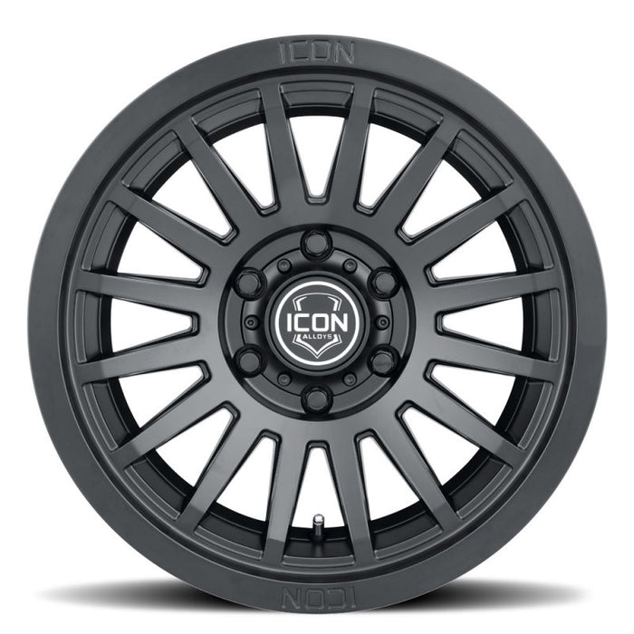 ICON Recon SLX 18x9 5x5 BP -12mm Offset 4.5in BS 71.5mm Hub Bore Satin Black Wheel