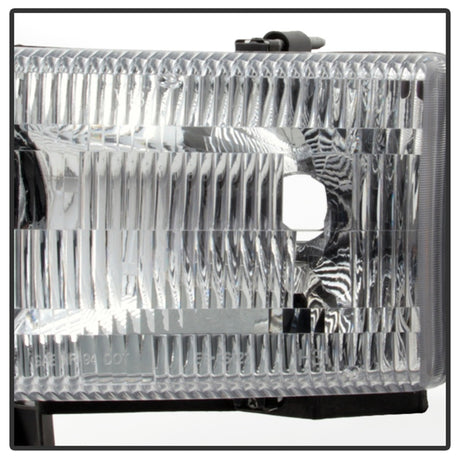 xTune Dodge Ram 1500 94-01 OEM Style Headlights w/ Corner Chrome HD-JH-DR94-OE-C