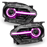 Oracle 2021 Ford Bronco Sport RGB+W Headlight DRL + Halo  - ColorSHIFT w/ RF Controller