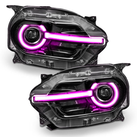 Oracle 2021 Ford Bronco Sport RGB+W Headlight DRL + Halo - ColorSHIFT w/ 2.0 Cntrl