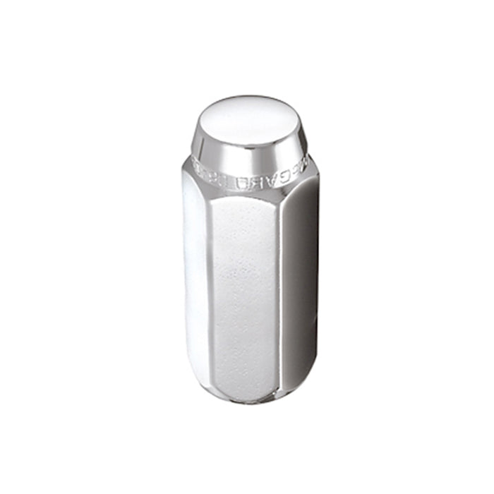 McGard Hex Lug Nut (Cone Seat / Duplex) M14X2.0 / 13/16 Hex / 2.25in. Length (4-Pack) - Chrome