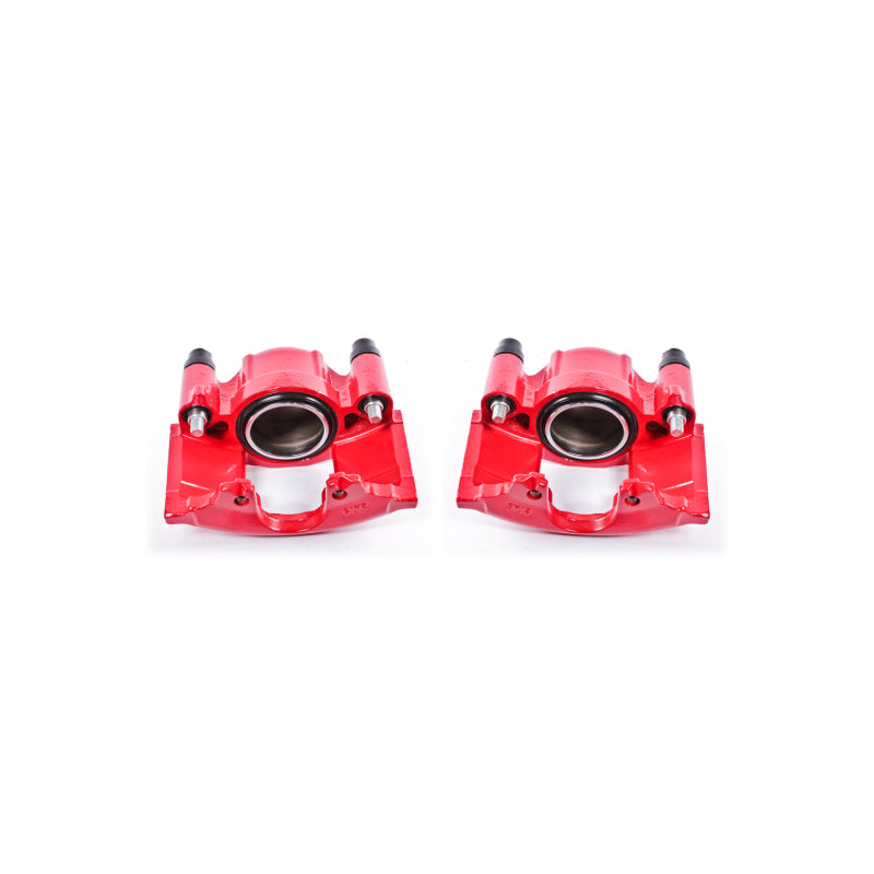 Power Stop 90-93 Cadillac Commercial Chassis Front Red Calipers w/o Brackets - Pair