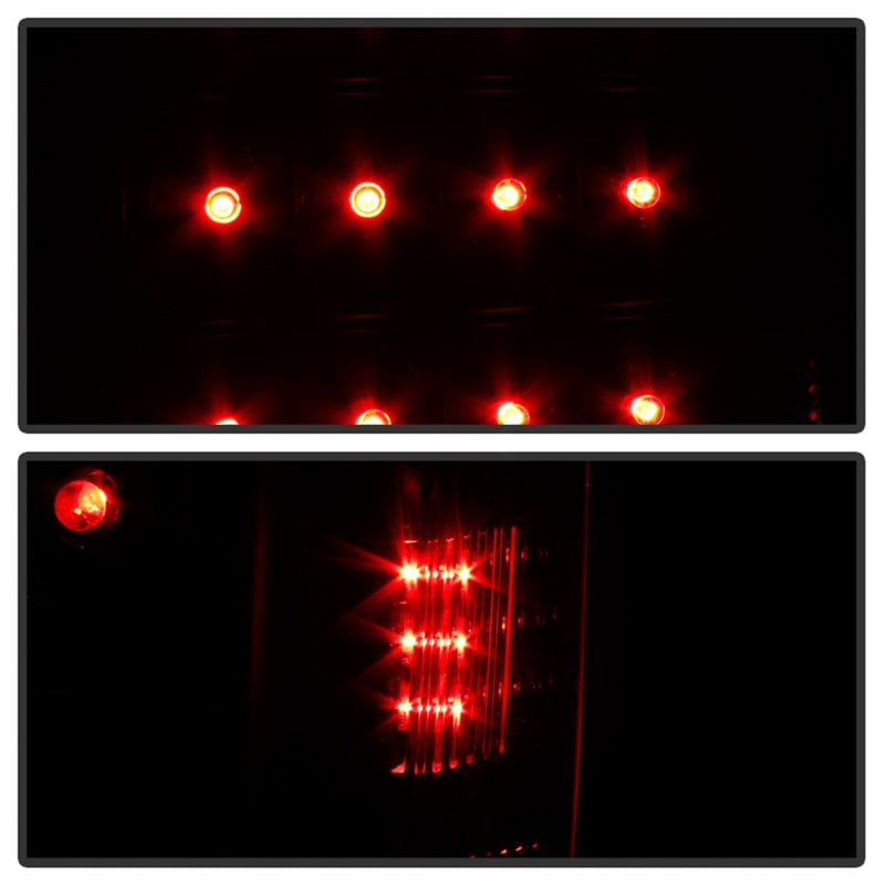 xTune Scion Xb 08-10 LED Tail Lights Black ALT-ON-TSXB08-LED-BK