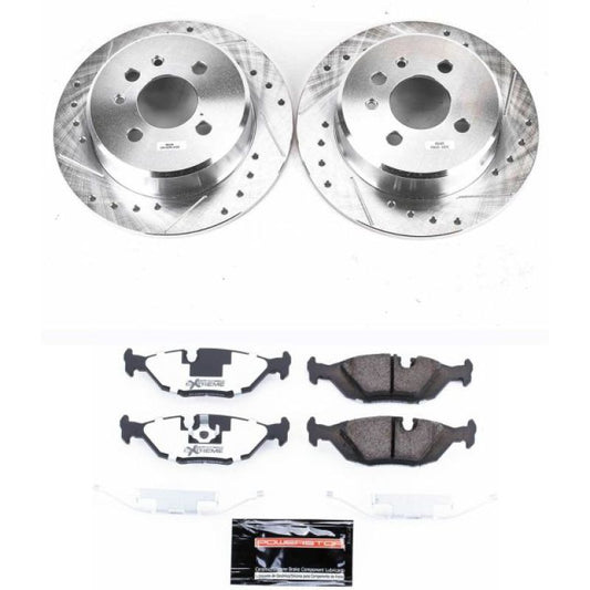 Power Stop 91-92 BMW 318i Rear Z26 Street Warrior Brake Kit