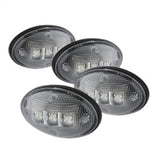 xTune Ford Superduty F250-F550 99-10 Dually Fender LED Side Fender Lights Clear ACC-LED-FDSD99-SL-C