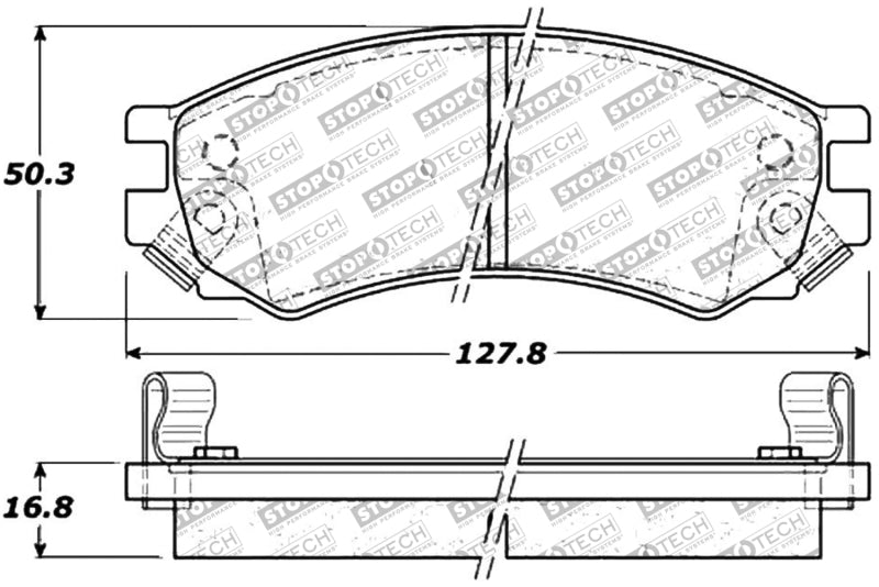 StopTech Performance Brake Pads