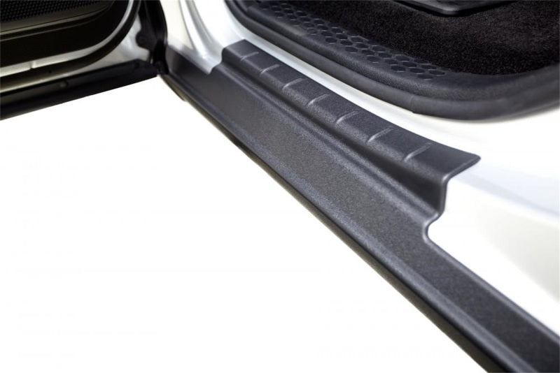 Bushwacker 09-19 Ram 1500/2500/3500 Trail Armor Rocker Panel and Sill Plate Cover - Black