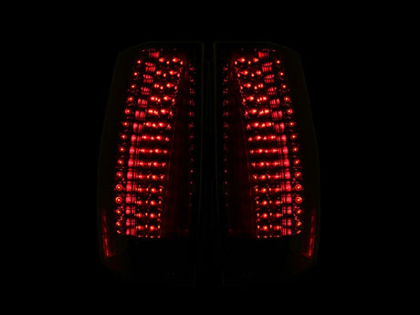 ANZO 2007-2011 Cadillac Escalade LED Taillights Chrome