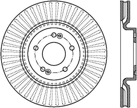 StopTech Slotted Sport Brake Rotor