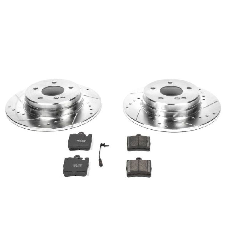 Power Stop 03-05 Mercedes-Benz C240 Rear Z23 Evolution Sport Brake Kit