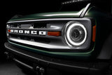 Oracle 2021+ Ford Bronco Oculus  Bi-LED Projector Headlights - Amber/White Switchback
