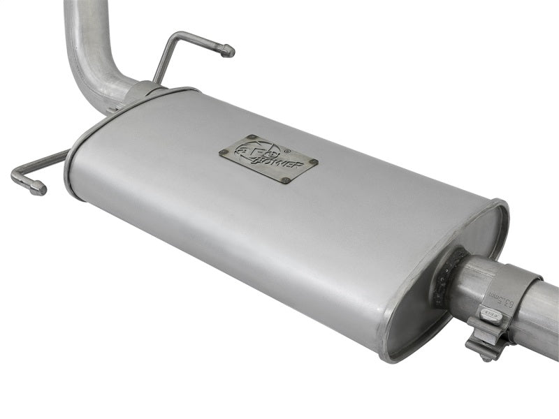 aFe Scorpion 2-1/2in Alum Steel Cat-Back Exhaust w/ Polished Tips 07-17 Toyota FJ Cruiser V6 4.0L