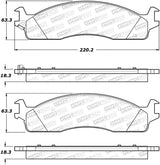 StopTech Street Brake Pads