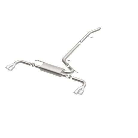 MagnaFlow 15-17 GMC Terrain V6 3.6L 409SS Cat-Back Exhaust Quad Split Rear with 3in Polished Tips