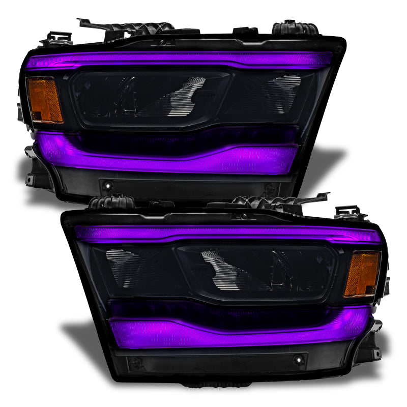 Oracle 19-21 Dodge RAM 1500 RGB+W Headlight DRL Kit - Reflector LED Headlights - SEE WARRANTY