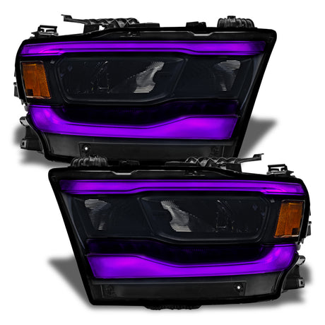 Oracle 19-21 Dodge RAM 1500 Reflector LED Headlight DRL Kit - w/Simple Controller