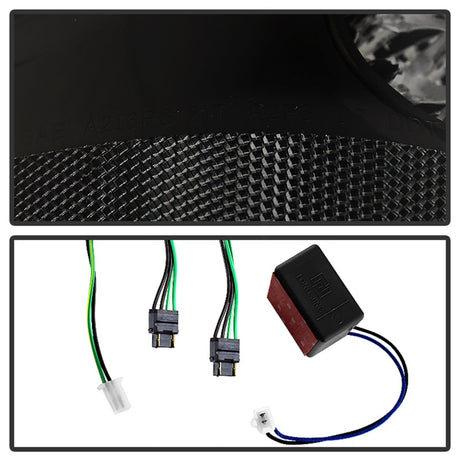 xTune Mc Yukon/Yukon Denali 07-14 LED Tail Lights Black Smoked ALT-JH-CSUB07-LED-G2-BSM