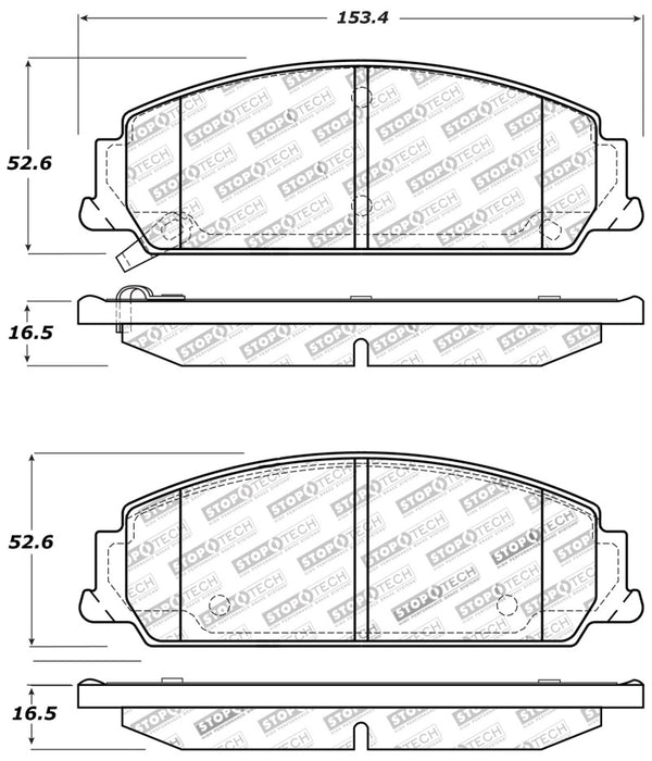 StopTech Performance Brake Pads